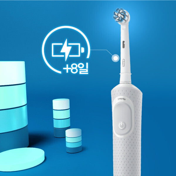 Oral-B Electric Toothbrush D100 Super Ultra Fine Bristle/White