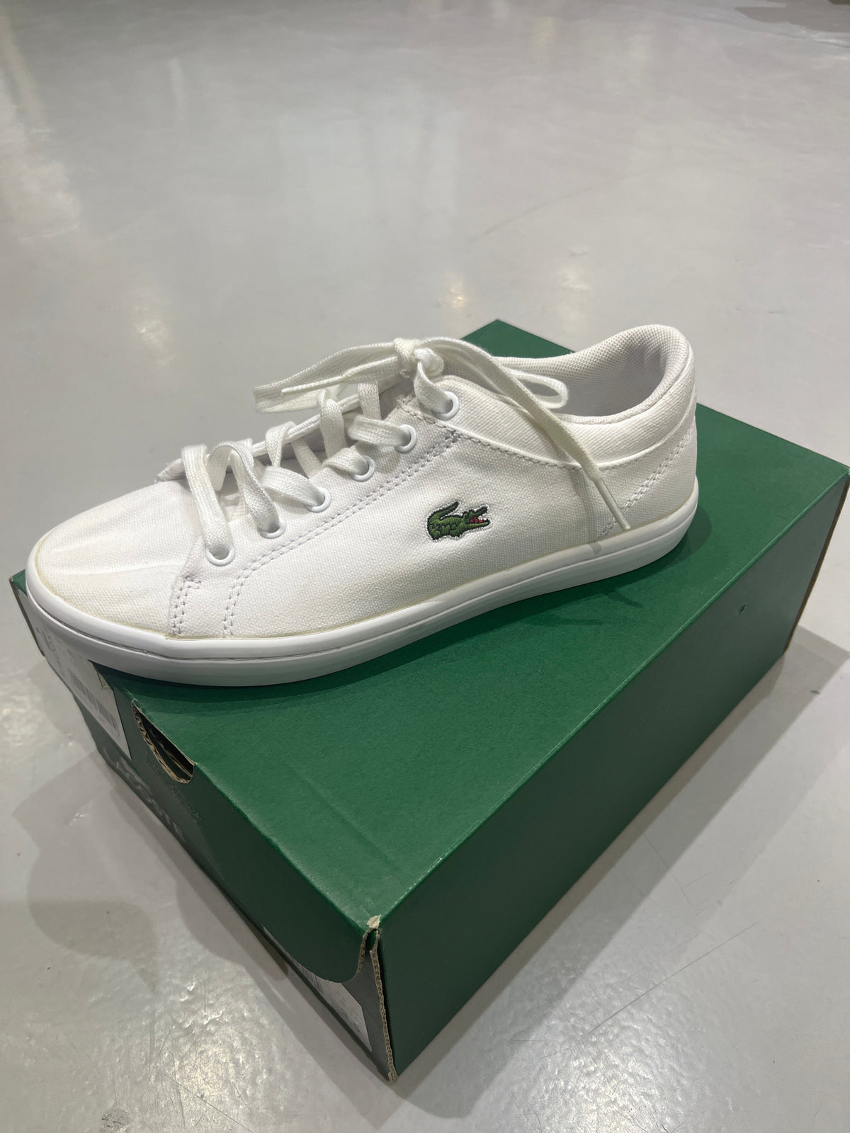 Lacoste Women'S Graduate Canvas White Sneakers