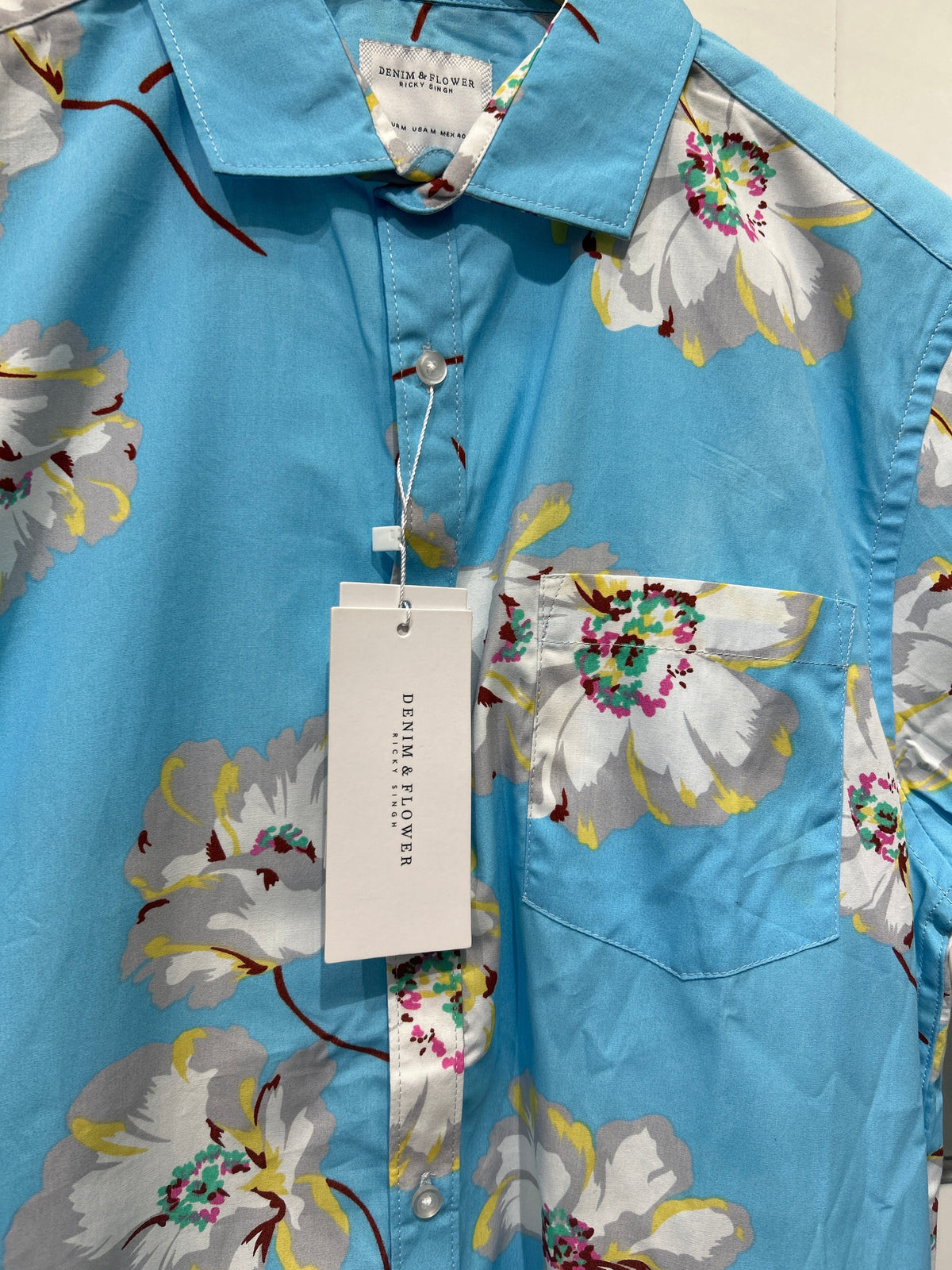 Denim & Flower Ricky Singh Men’S Casual Shirt