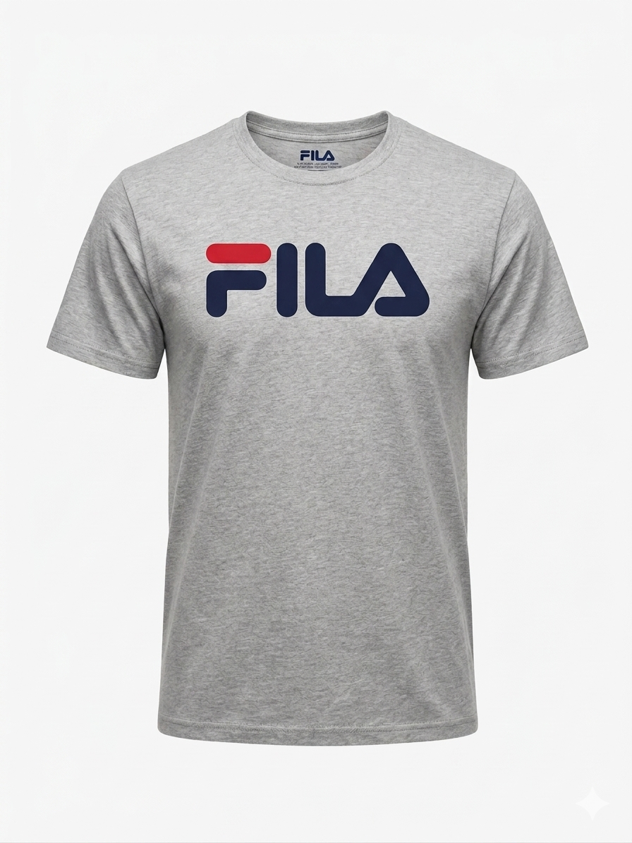 Fila Grey Mens T-Shirt (