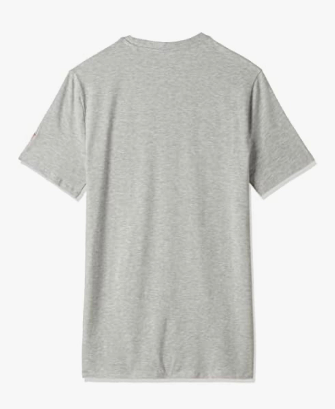 Guess Men'S Tartan Logo T-Shirt Grey
