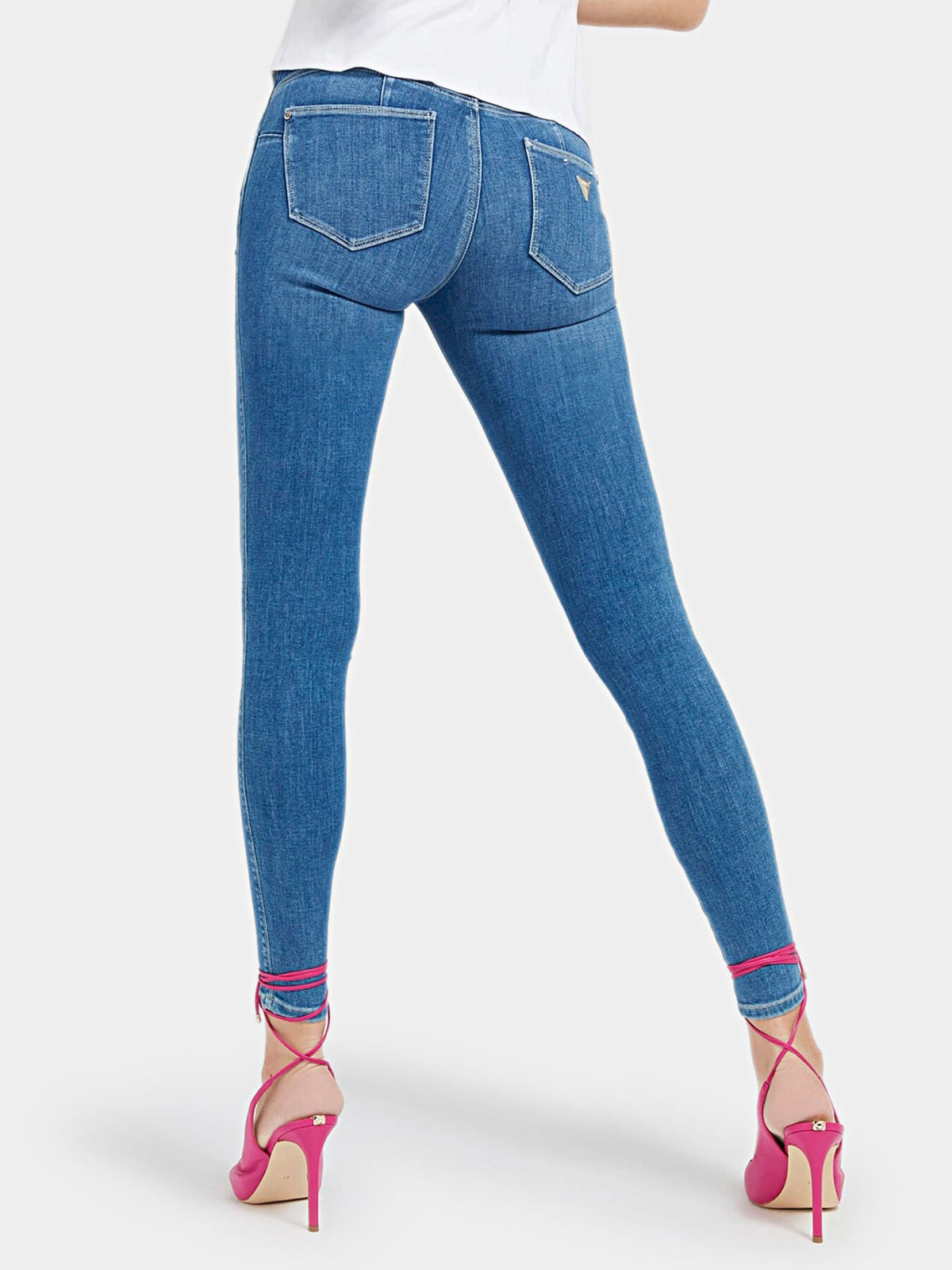 Guess Women'S Skinny Jeans Blue