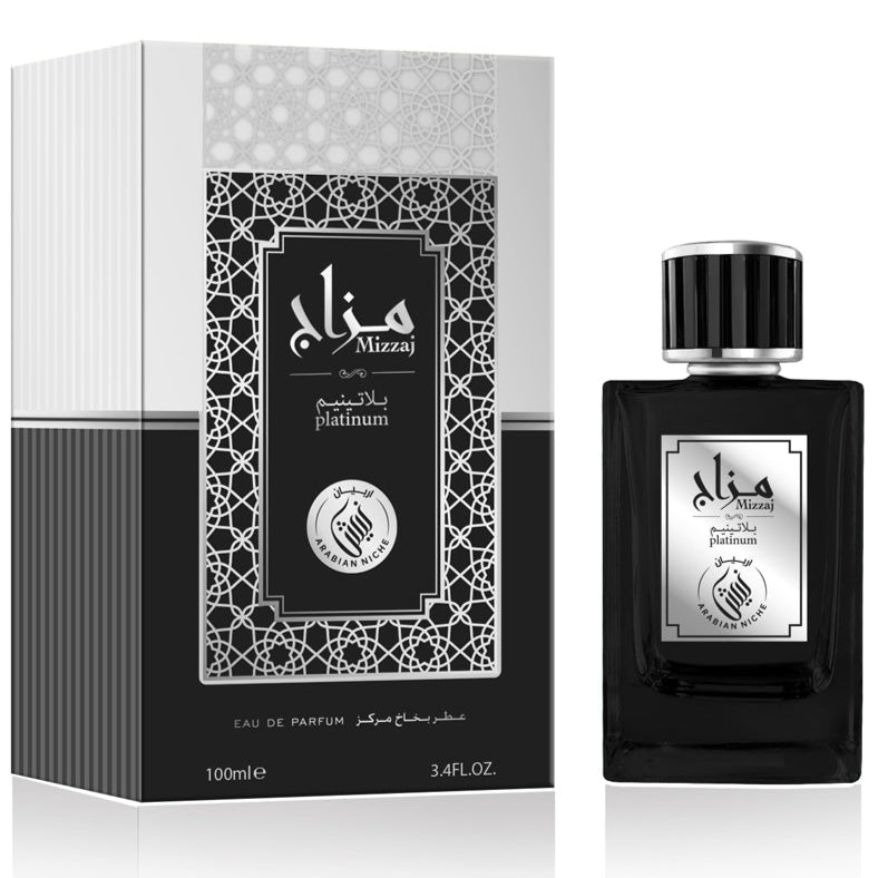 Arabian Niche Mizzaj Platinum Eau De Parfum 100Ml