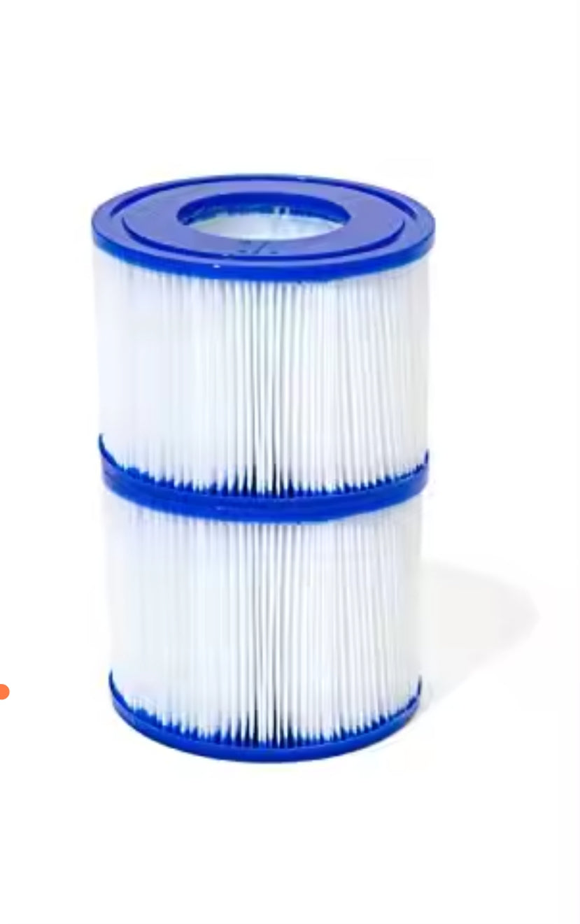 Lay-Z-Spa Hot Tub Filter Cartridge Vi For Standard: 1 X Twin Pack (2 Filters)