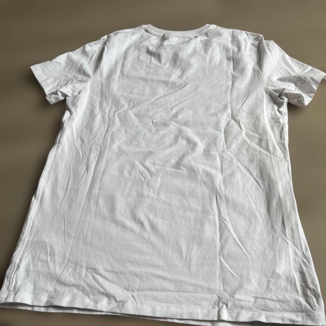Guess Men'S Photo Print Logo T-Shirt – White