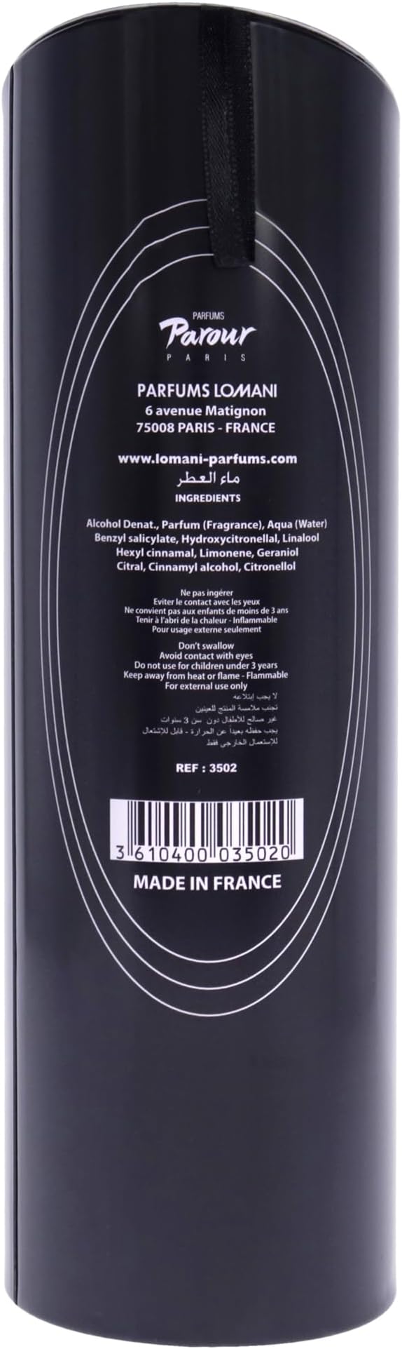 Lomani Intense Night By Lomani Eau De Parfum Spray 3.3 Oz Unisex