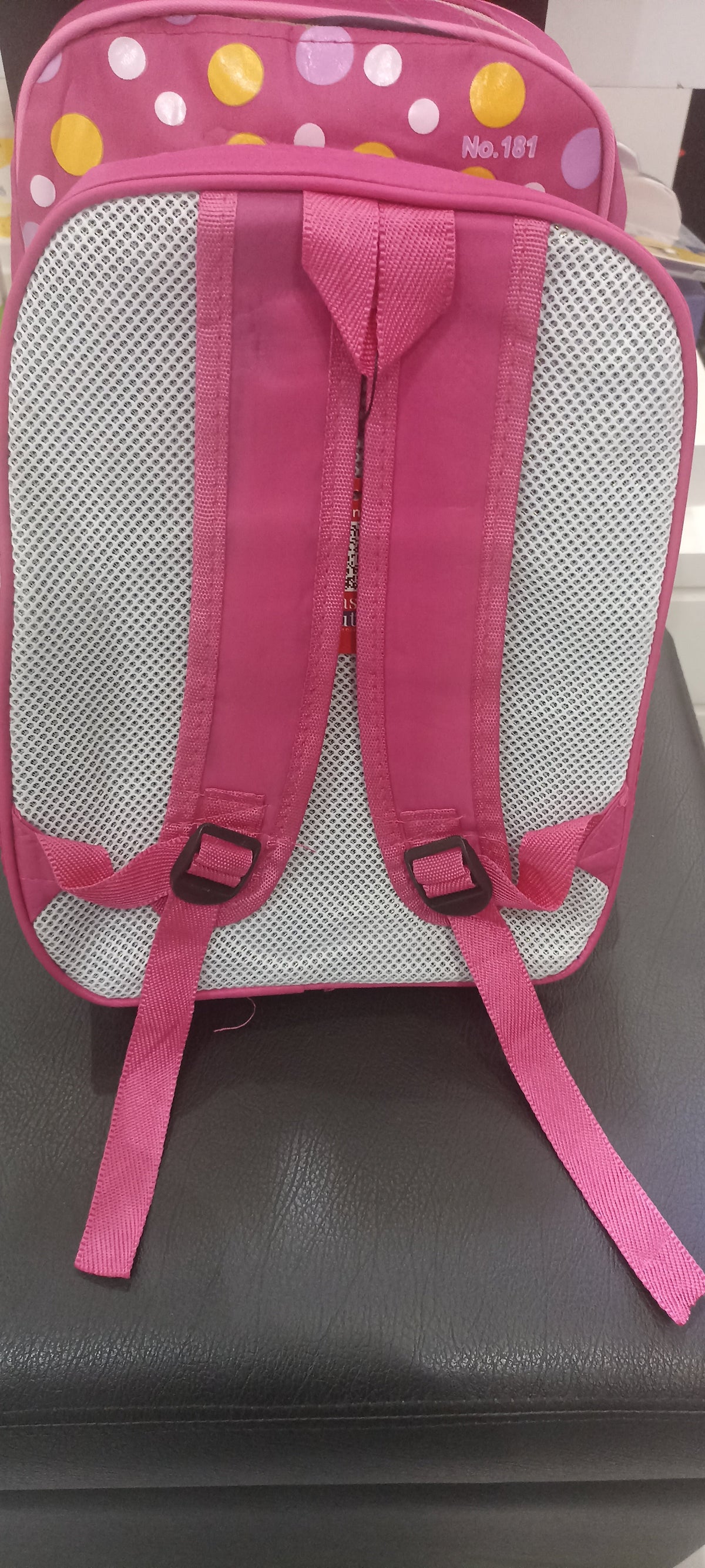 Pink Kids Backpack.