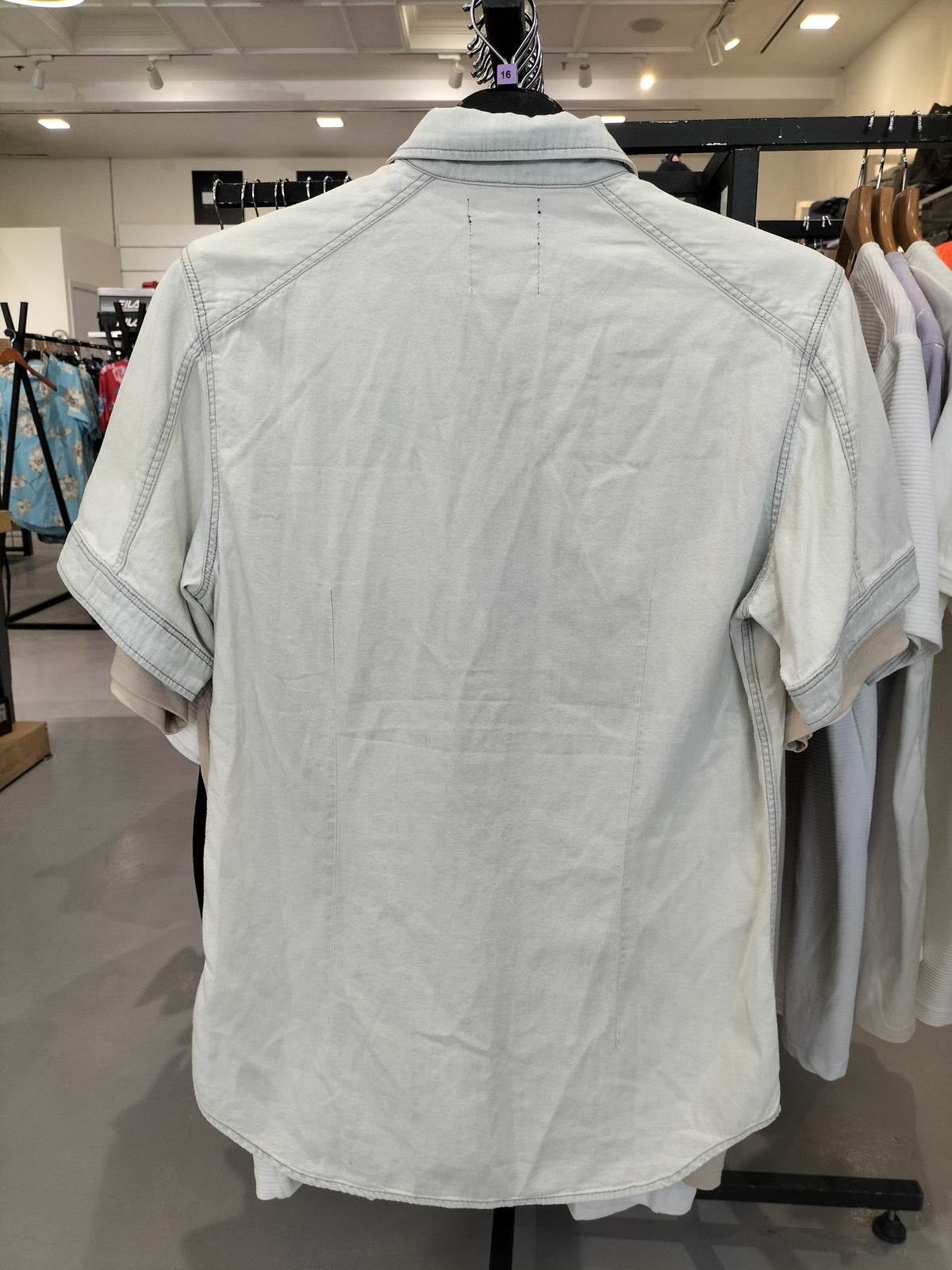 Petrol Jeans Co. Short-Sleeve Denim Shirt