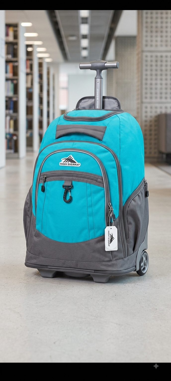 High Sierra Wheeled Backpack, 20"