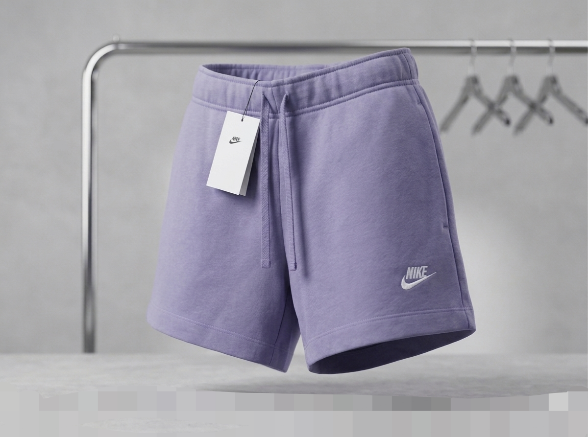 Nike Women'S Fleece Shorts – Lavender