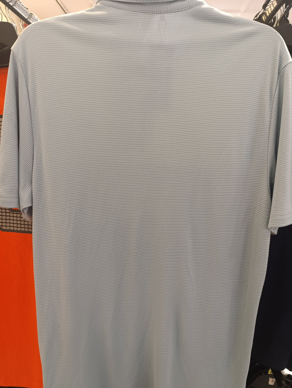 Adidas Men'S Color-Block Polo Shirt – Light Blue & Cream