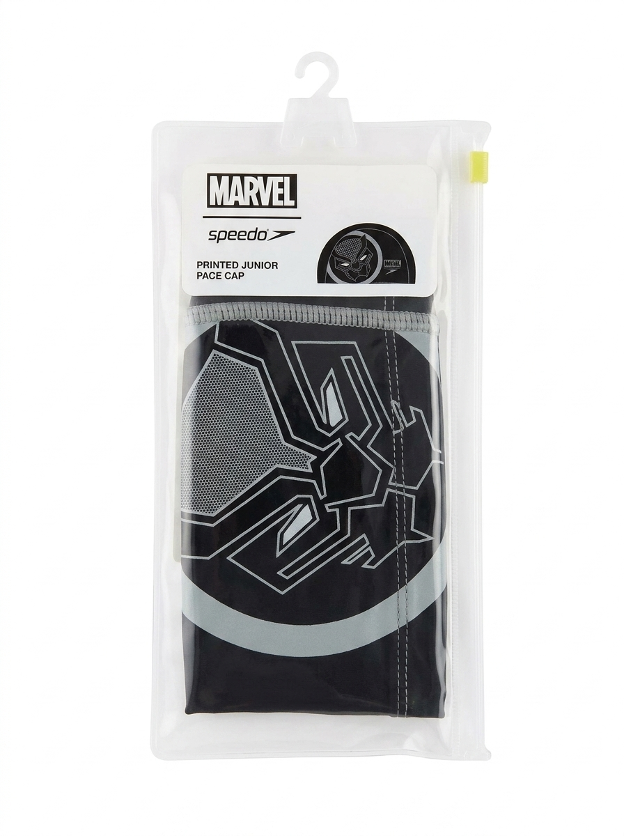 Speedo Speft Marvel Black Panther - Unisex Child Junior Cap