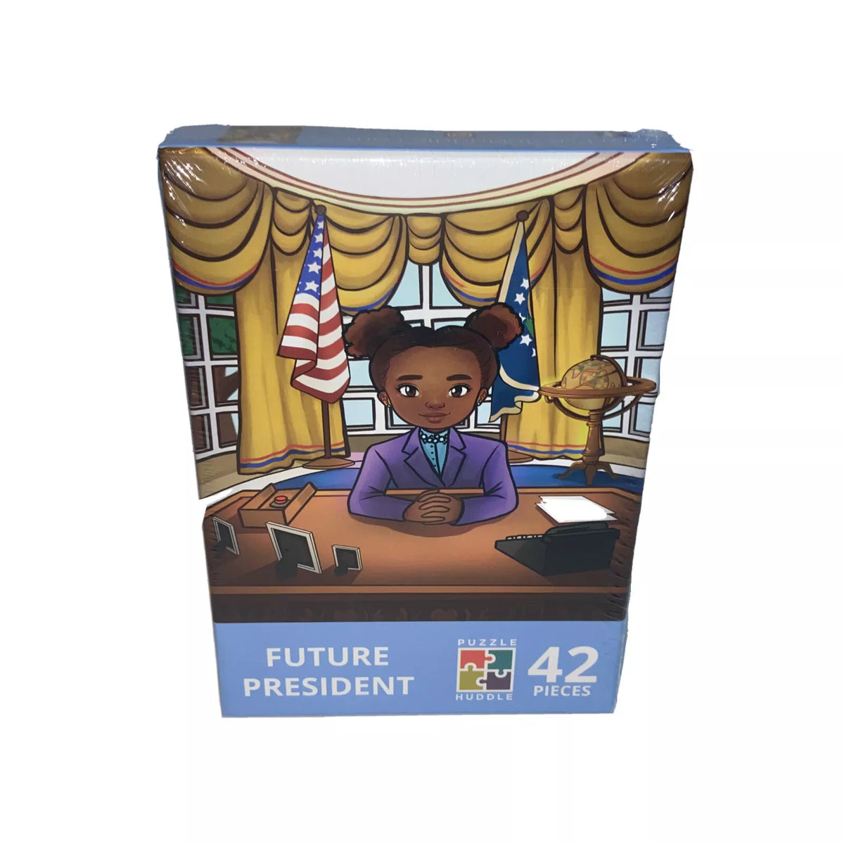 Sealed - Puzzle Huddle Future President 42 Piece Puzzle Set