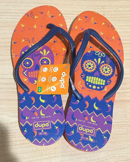 Dupe flip flop slippers for women's