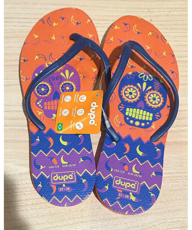 Dupe flip flop slippers for women's