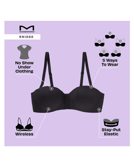 SIZE: S - Maidenform M Women's Multiway Wireless Bra