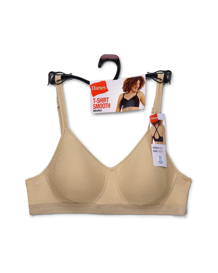 SIZE: M - Hanes Women's Cooling Comfort Wireless Bra W507