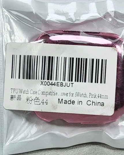 NIB  TPU Watch Case for Apple Watch 44mm – Hard Protective Case, Available in Pink and silver