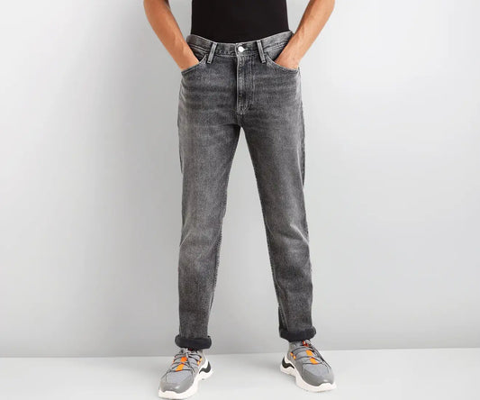 Tommy Hilfiger Men's Mid Rise Regular Fit Jeans