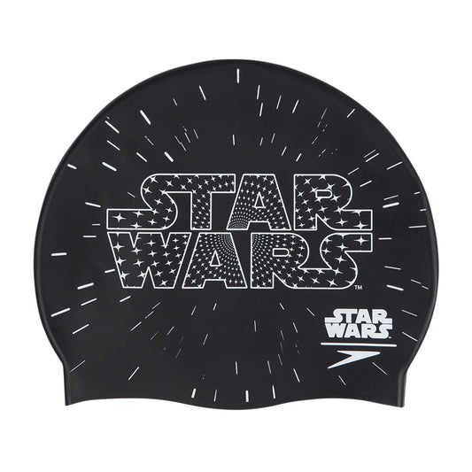 Speedo Star Wars Slogan Print Kids Swimming Cap