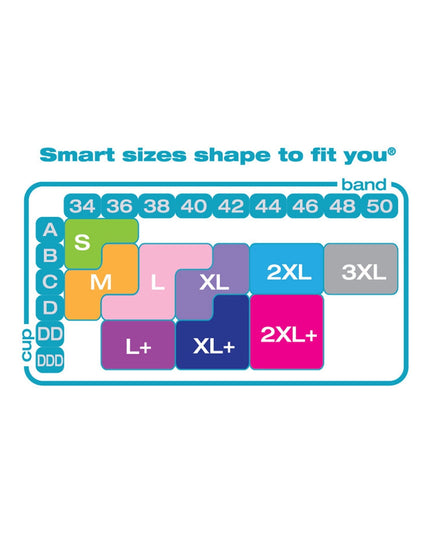 SIZE: M - Hanes Women's Cooling Comfort Wireless Bra W507