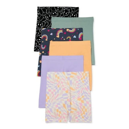 Size L( 10-12) - Wonder Nation Girls Bike Shorts SINGLE