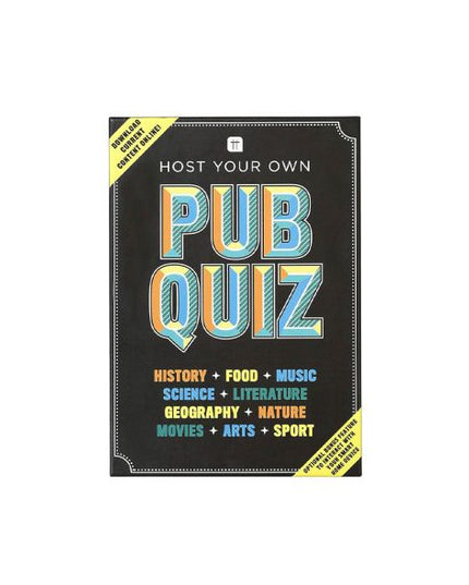 Talking Tables Host Your Own Pub Quiz Game
