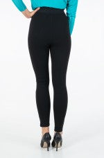 Guess Women'S High-Waist Leggings With Double Buckle Black