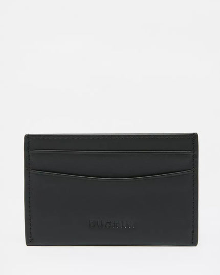 Duchini Black Genuine Leather Card Holder