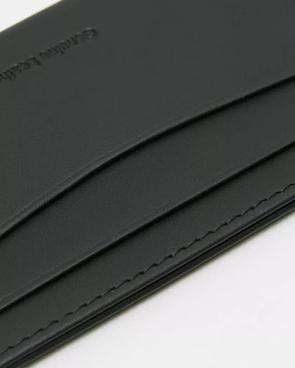 Duchini Black Genuine Leather Card Holder