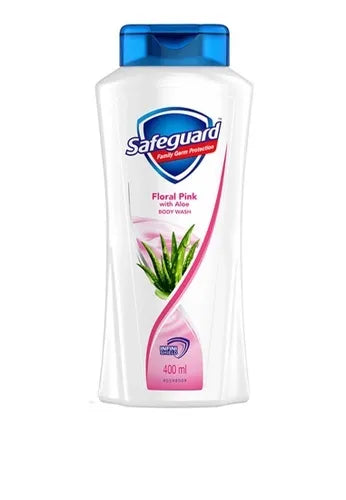 Safeguard Body Wash Floral Pink With Aloe 400 Ml