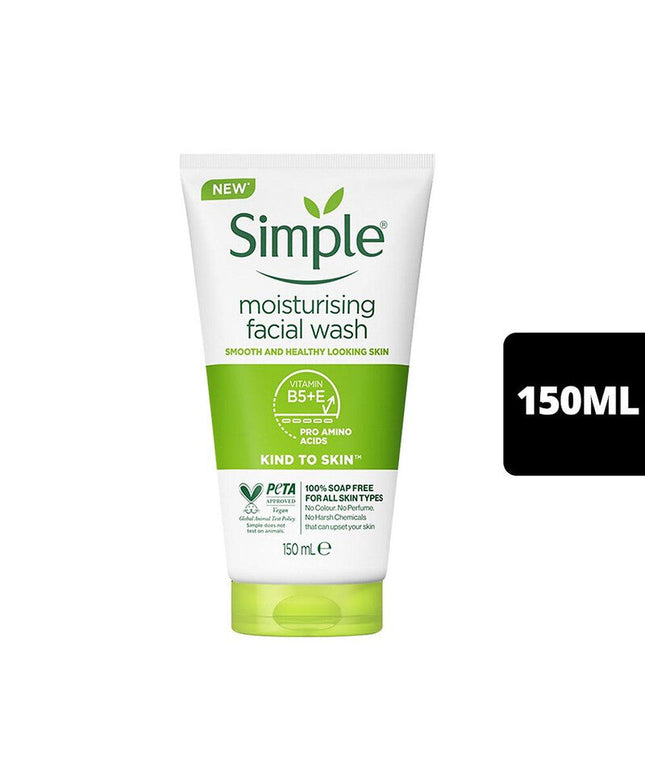 Simple Kind To Skin Moisturising Facial Wash | 150ml
