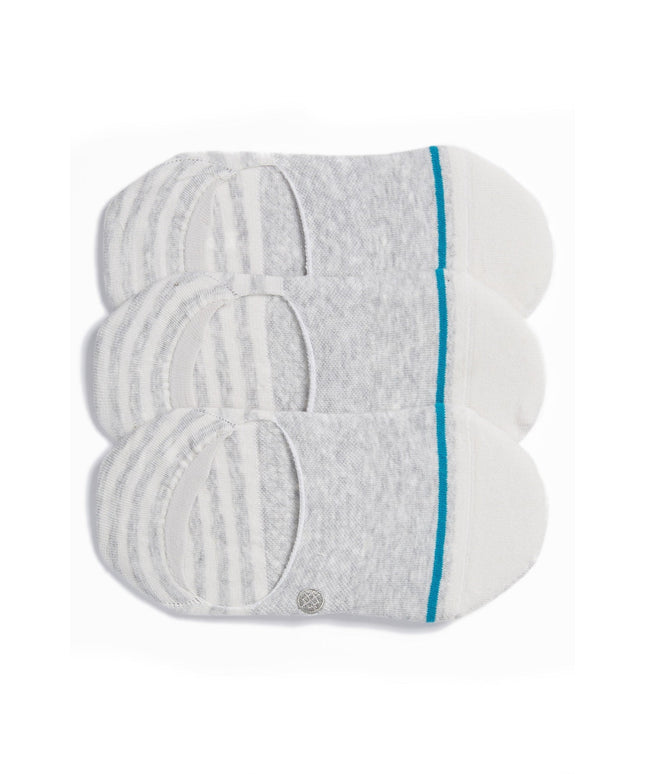 Stance Sensible Two 3-Pack Women's Crew Cut Socks Shoes Heather Grey : MD (Women's Shoe 8-10.5), Nylon/Cotton