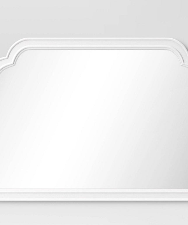 92 CM x 66 CM -  French Country Mantel Mirror White - Threshold™