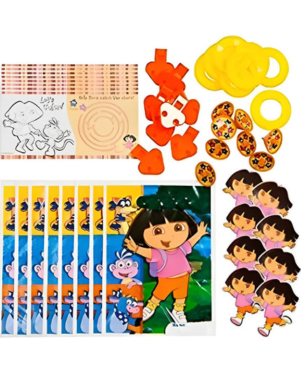 From Party Center Piec Favor Pack Dora  From Party Center