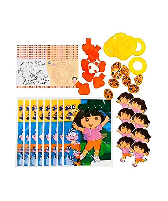 From Party Center Piec Favor Pack Dora  From Party Center