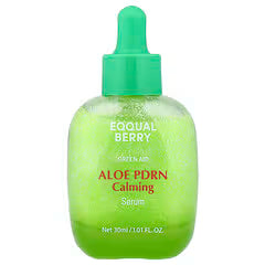 Eqqualberry, Green Aid, Aloe Pdrn Calming Serum, 1.01 Fl Oz (30 Ml)