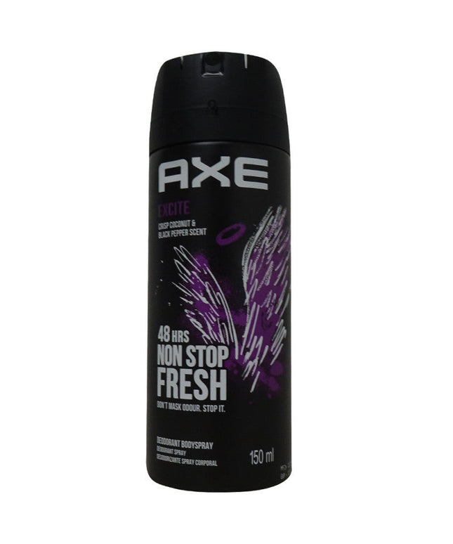 Axe deodorant bodyspray 150 ml. Excite.