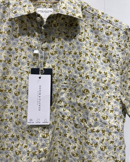 Denim & Flower Ricky Singh Men’s Floral Shirt – Trendy Casual Style