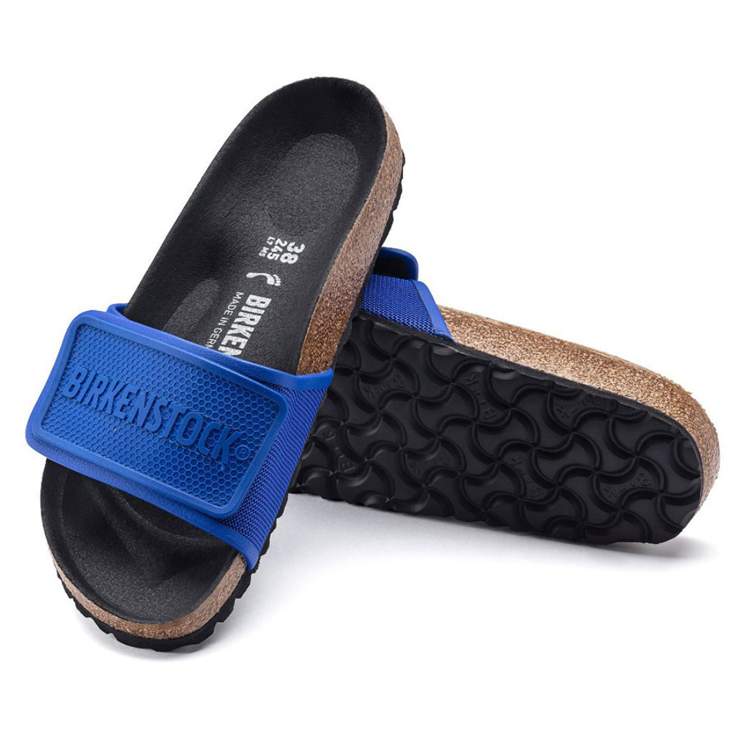 Birkenstock Tema Narrow Width Blue Flats - ( Without Box )