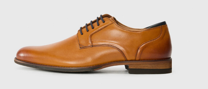 Clarks Craftarlo Men’s Tan Leather Lace-Up Shoes Light Brown