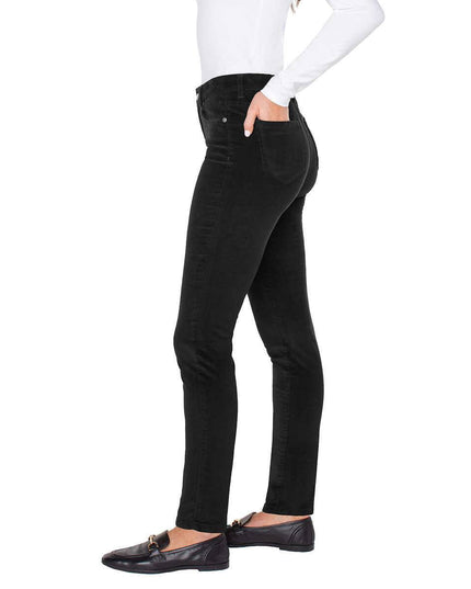 SIZE: 29 - Well Worn Women High Rise Corduroy Skinny Pant (Black 08/29)