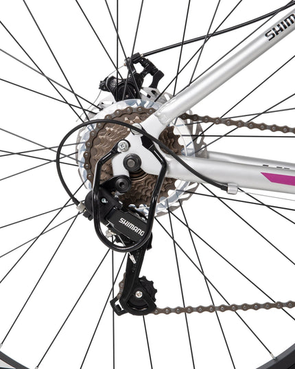 Rangeline Women's Mountain Bike, Silver, 27.5-inch