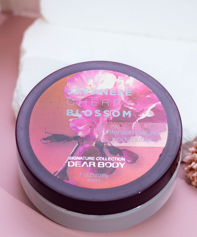 Dear Body Japanese Cherry Blossom set of (Body Splash 236ML + Shower Gel 295 + Body Butter 200g + Hand Lotion 59m),TD97490