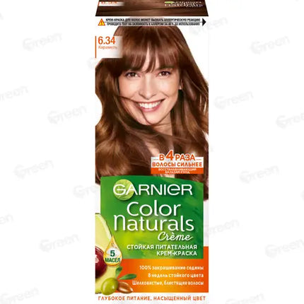 Garnier Color Naturals Hair Dye 6.34 Caramel 110 ml (3600540676993)