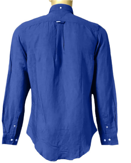 Tommy Hilfiger Men’s Long Sleeve Shirt, BLUE