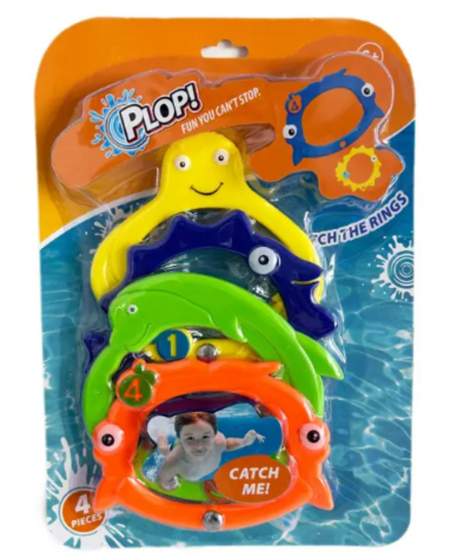 🎯 Plop – Catch The Rings | Colorful Pool & Bath Ring Toss Game for Kids 🏊♂️🟠🟢🟡🔵