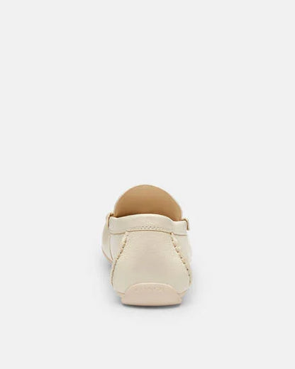 Coach Jocelyn Leather Loafer White Cw980