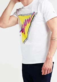 Guess Pre-Owned Print T-Shirt - White