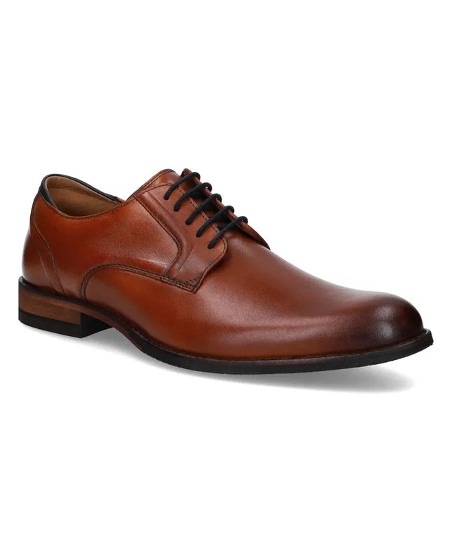 Arlo Men's Brown Leather Shoes by Craft MASTER
